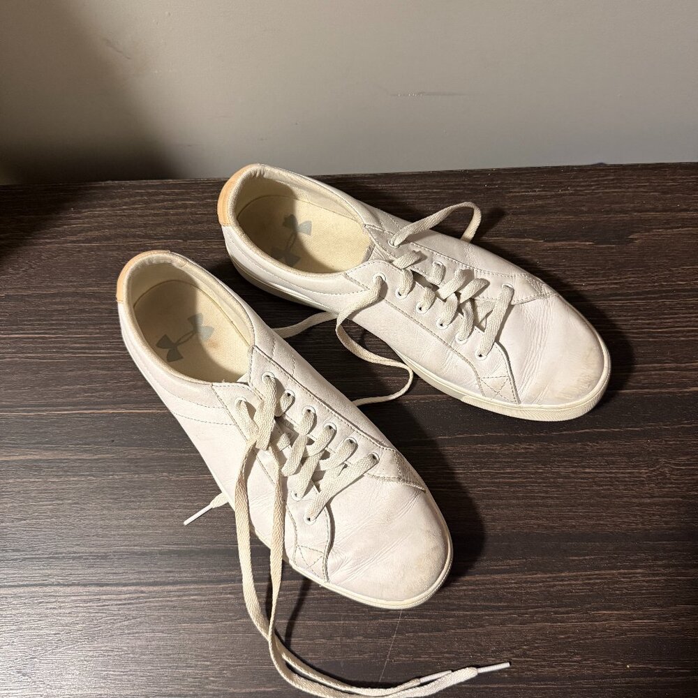 White Under Armour Shoes - 9.5